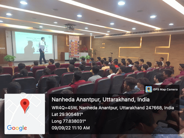Expert Lecture at RIT Roorkee